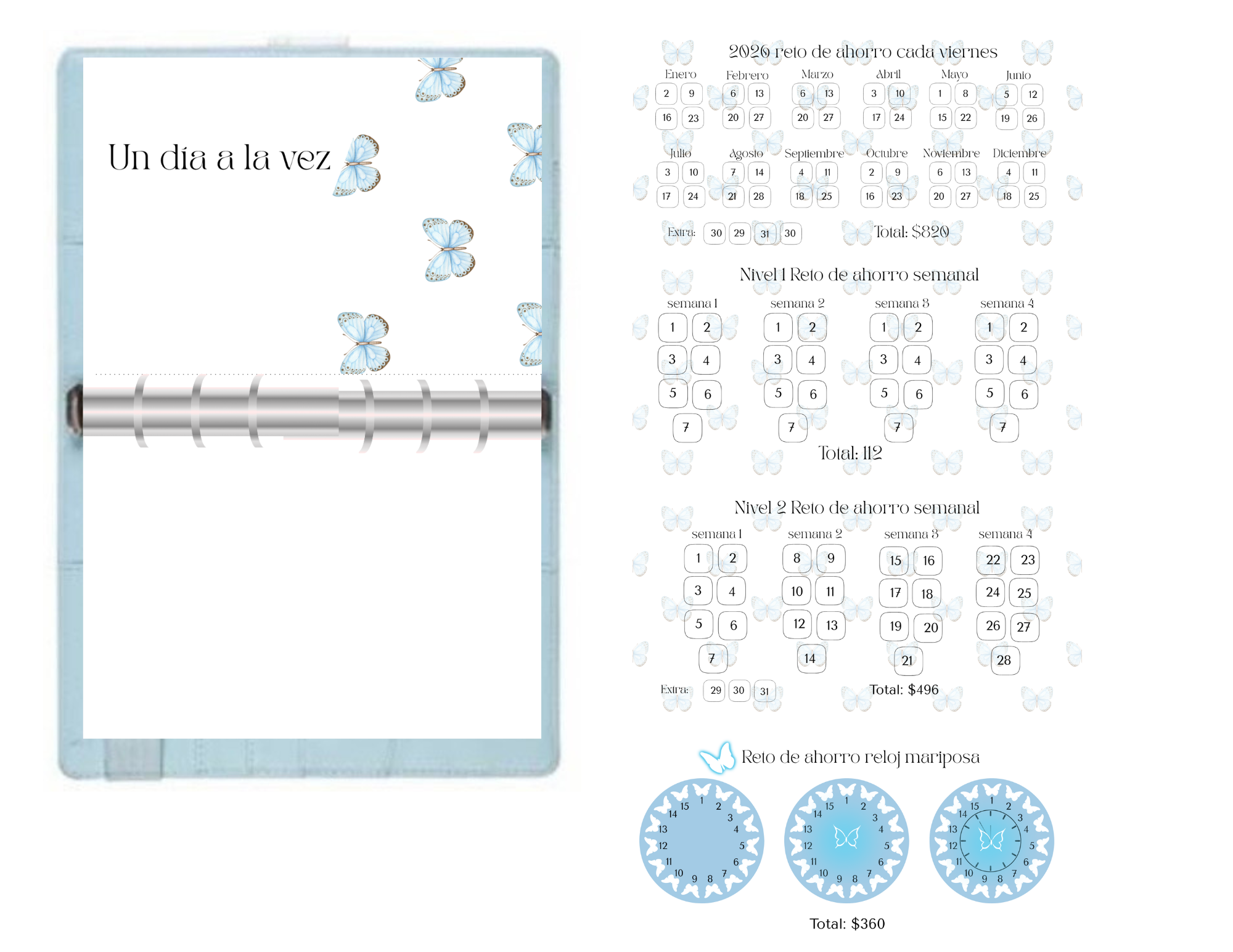 UN DÍA A LA VEZ CHALLENGE BUNDLE