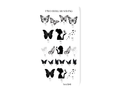 TWO DOLLAR SAVING BLACK BUTTERFLY